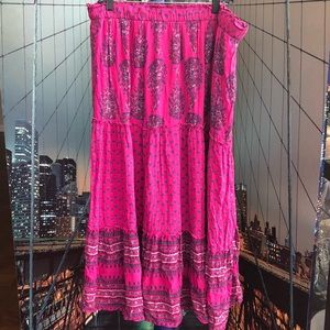 Old Navy Boho Skirt Size 1X NWT